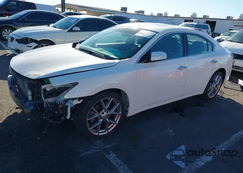 2010 Nissan Maxima 3.5 Sv z USA, uszkodzony, nr VIN 1N4AA5AP0AC841753